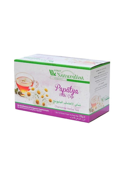 Günvit Naturalist Papatya Bitki Süzen Poşet Çay 20 x 1.3 G