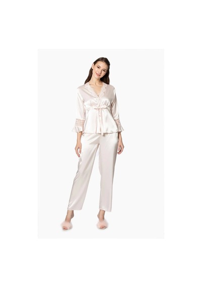 Pierre Cardin 6025 Kısa Gecelikli 6'lı Set İnci