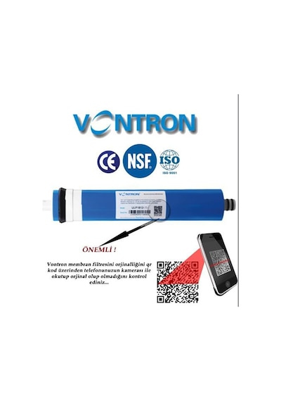 As Water Ihlas Aura Cebilon -compact-uyumlu 5 Aşamalı Açık Kasa Filtre Seti Vontron Membranlı Diğer