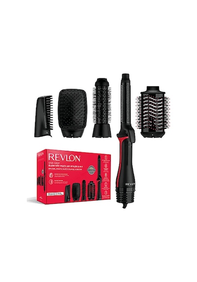 Revlon Rvdr5371 One Step Blow Dry Multi Air Styler 5'i 1 Arada Saç Kurutma Ve Şekillendirici Siyah
