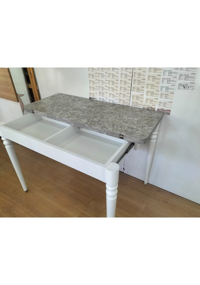 110 X 45 Açılır Masa Gri Desen