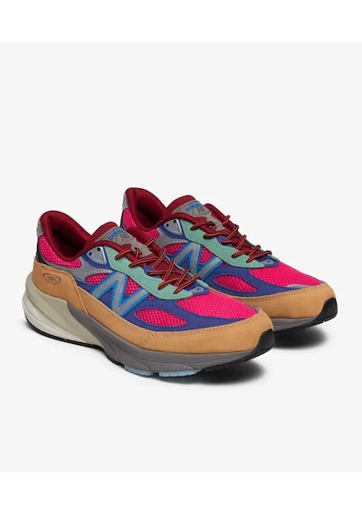 New Balance 990v6 X Actıon Bronson Sneaker U990at6 U990at6 Pem Pembe