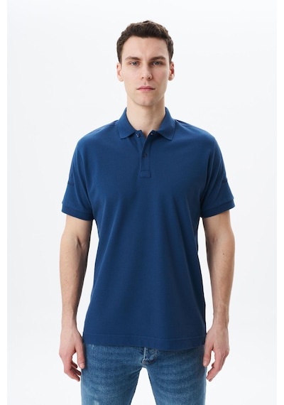 AR-MA Arma Erkek Regular Fit % 100 Pamuk Pike Polo Yaka Tişört Y29374355202 İndigo