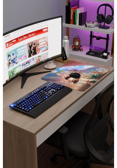 Varesa Genshin Impact Anime Gacha V1 - 48x40 Xl Gaming Mouse Pad Fare Altlığı