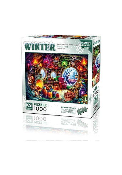 20826 Puzzle 1000 Mystical House İn The Forest