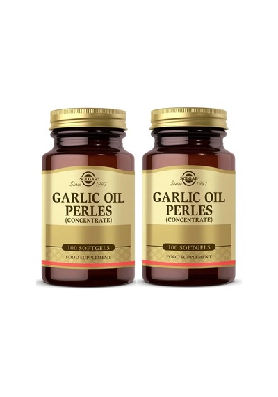 Solgar Garlic Oil Takviye Edici Gıda 2 x 100 Kapsül