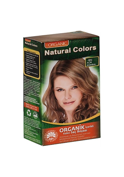 Natural Colors Açık Kumral Saç Boyası