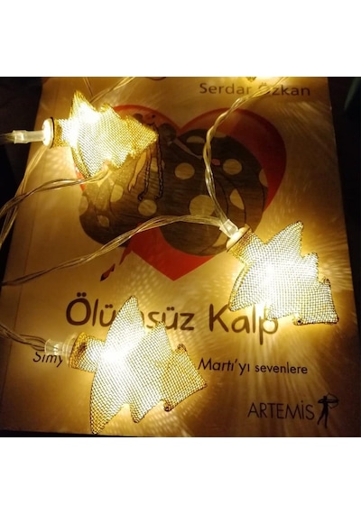 Metal Örgülü Çam Ağacı Şeklinde Günışığı Şerit Led Işık   Zinciri