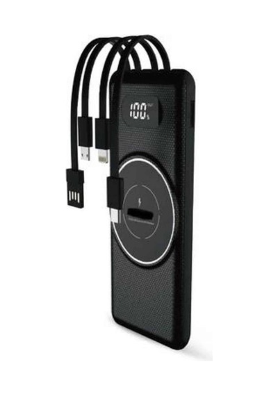 Mey İthalat Wireless Powerbank 10000 Mah Led Ekranlı Dahili Kablolu Hızlı Şarj Diğer 06693271