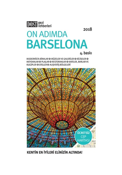 On Adımda Barselona - Ryan Chandler -  Annelise Sorensen - Dost Kitabevi