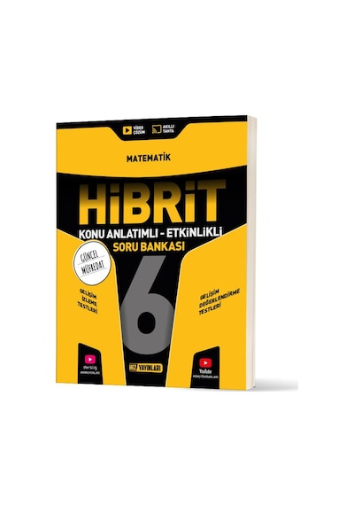 6. Sınıf Hibrit Matematik Soru Bankası-bağlam Temelli Sorular Ve Güncel Müftedat