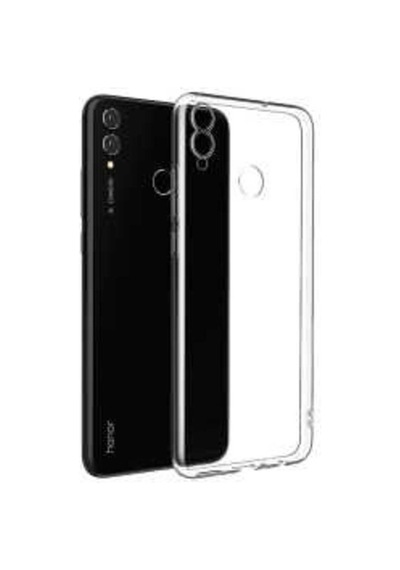 Huawei Honor 8c Kılıf Zore Süper Silikon Kapak Renksiz