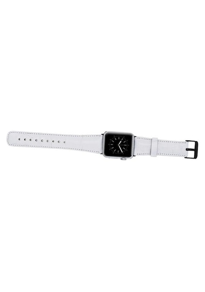 Bouletta Apple Watch Uyumlu Deri Kordon 42-44-45Mm F3 Beyaz