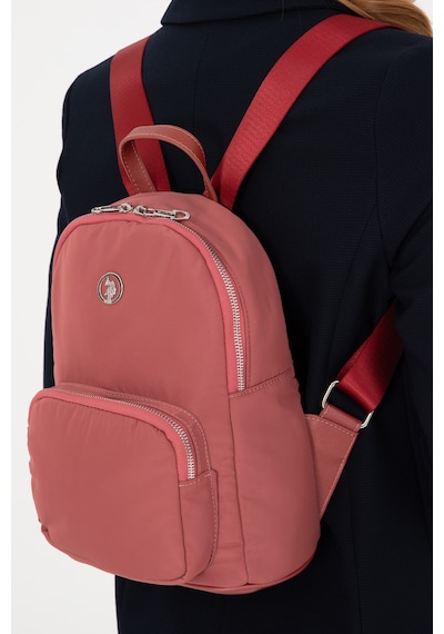 U.S. Polo Assn. Kadın Gül Kurusu Kapitone Sırt Çantası 50300295-VR026