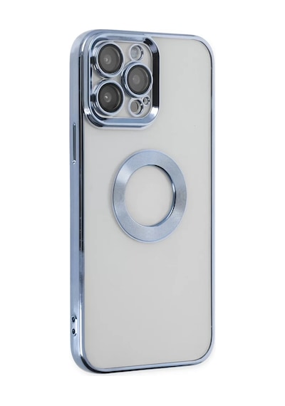 Newface Apple İphone 14 Pro Kılıf Slot Silikon - Sierra Blue Mavi