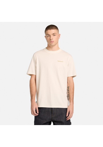 Timberland Magnet Back Graphic Erkek Beyaz T-shirt Tb0a5mnvcm91 2800324
