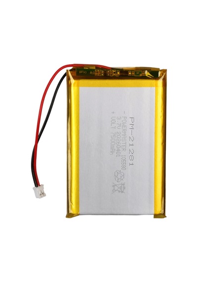 Powermaster Pm-21281 3.7v 7.500mah 105580 4.5mm Soketli Lityum Polimer Li-po Batarya Şarj Edilebilir Pil