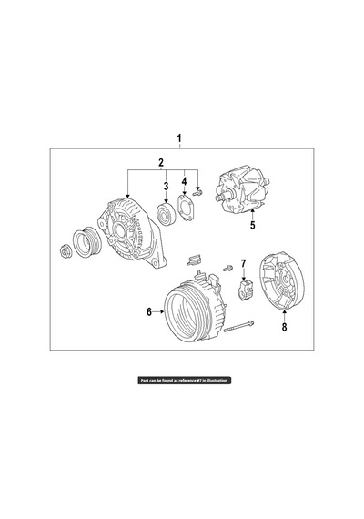 27370-58460  Alternatör Kömür Yuvası Denso Tipi Ford Cmax-focus-toyota Hilux-land Cruser