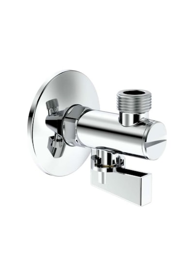 Roca Ara Musluk, Aqua, Filtreli, Krom, 1/2"-3/8" A525168200 Gri