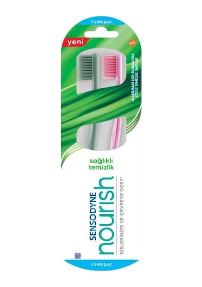 Sensodyne Diş Fırçası Nourish Yumuşak 2'li