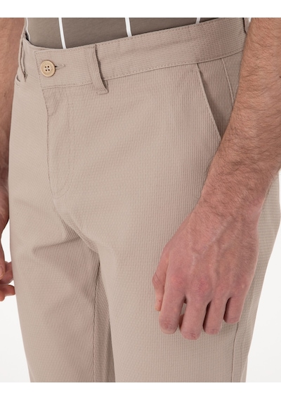 Pierre Cardin Erkek Bej Pantolon Kanvas-chino 50308077-vr011 Bej