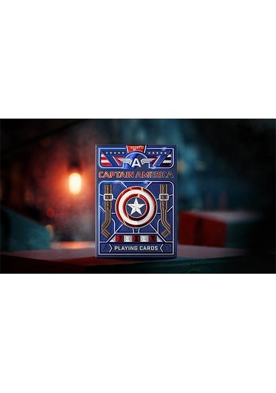 Theory11 Captain America Premium Oyun Kağıdı İskambil Kartları Destesi
