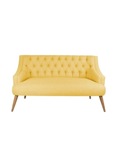 Lamont Loveseat İkili Kanape Sarı