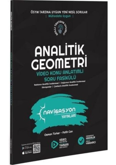 Navigasyon Yayınları Analatik Geometri Konu Anlatımlı Soru Fasikü