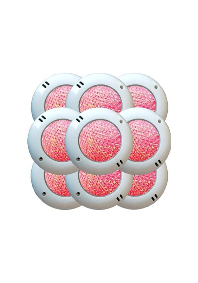 Tenda 8 Watt Smd Led Kırmızı Mini Sıva Üstü Havuz Lambası 9 Adet