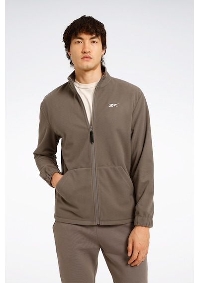 Reebok Id -f Fleece Fz Antrasit Erkek Polar Gri