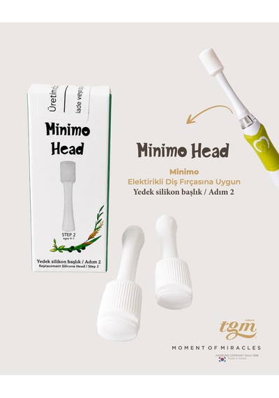 Minimo Head Ultra Premium Yedek Fırça Başlığı Adım 2
