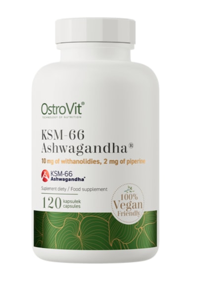 Ostrovit Ksm-66 Ashwa/Gandha 200 Mg Takviye Edici Gıda 120 Tablet