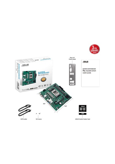 Asus Pro A620m-dash-csm Amd A620 Am5 Ddr5 6400 Hdmı Vga M2 Usb3.2 Matx Dash Destekli Network Bağlantısı Asus 5x Protectıon Iıı