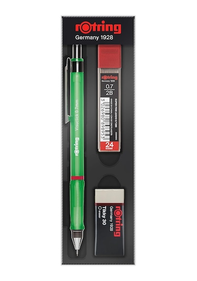 Visuclick Min Silgi 3'lü Okul Seti- 0.7 Mm Yeşil