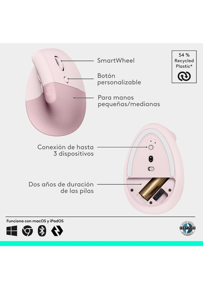 Lift Kablosuz Ergonomik Dikey Mouse, 57 Dikey Açı, 4000 Dpı, Sessiz, Küçük Ve Orta Eller İçin, Bluetooth, Logi Genel Lift Kablosuz Ergonomik Dikey Mouse, 57 Dikey Açı, 4000 Dpı, Sessiz, Küçük Ve Orta Eller İçin, Bluetooth, Logi Genel