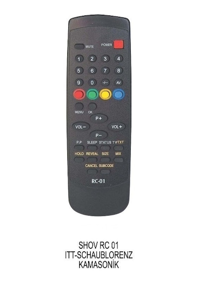 Shov Rc 01 Itt-Schaublorenz-Kamasonik Tv Kumandası