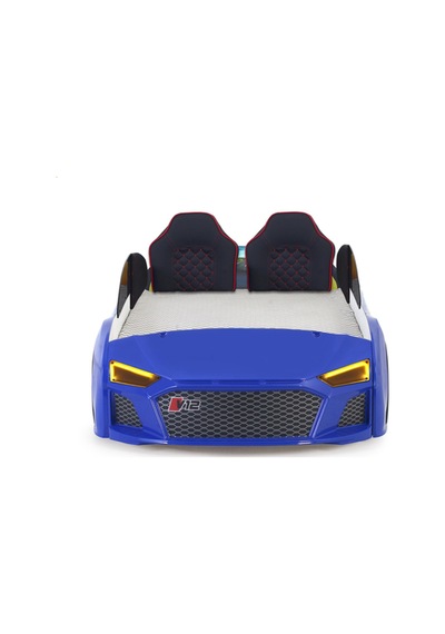 Mavi Arabalı Yatak V12 Audi Full Ledli Kumandalı Ve Müzikli Mavi Arabalı Yatak V12 Audi Full Ledli Kumandalı Ve Müzikli