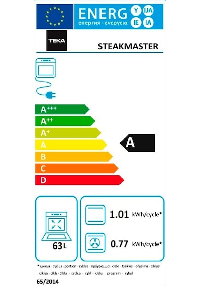 Teka Steak Master Ankastre Multifonksiyonel Dokunmatik Dijital Turbo Fırın 111000026