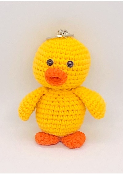 Amigurumi Ördek Anahtarlık