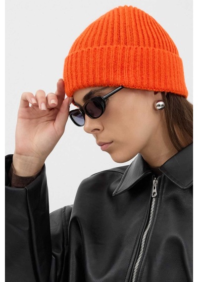 Buly Fitilli Örme Bere Orange