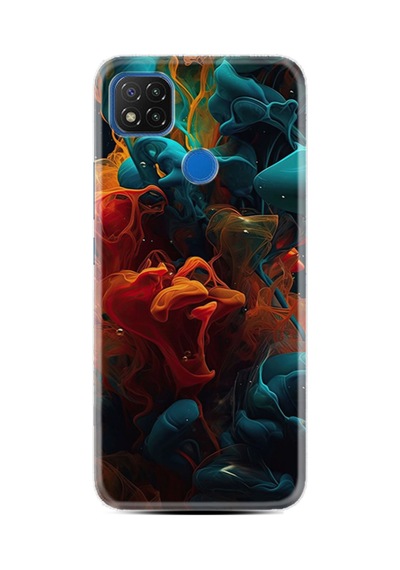 Xiaomi Redmi 9c Kılıf Boutique Baskılı Resimli Renk Cümbüşü Pcode -070