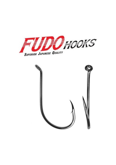 Fudo 6301 No:3/0 Fudo Beak Black Nikel Olta İğnesi 6 Adet