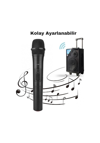 Techtic Vhf Kablosuz Profosyonel El Mikrofonu
