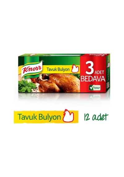 Knorr Tavuk Suyu Bulyon 12'li 120 G