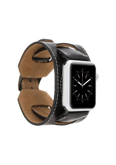 Apple Watch Uyumlu Deri Kordon 42-44-45mm Cuff Rst1 Diğer