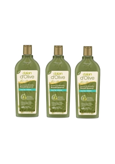 Dalan Zeytinyağlı Hacim Veren Şampuan 400 Ml X3 Adet