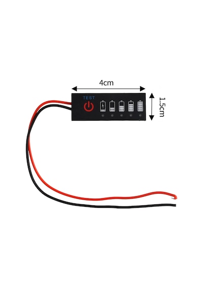 2s Pil Kapasite Göstergesi 2s Li-ıon Hobi Robotik Dıy Power Bank Led Panel Lityum Batarya Akü Seviy
