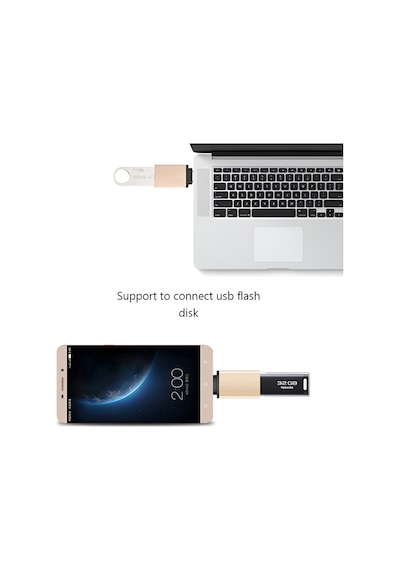 Type-c Usb Otg.yüksek Hızlı Veri Aktarımı Usb 3.0 Otg Dönüştürücü
