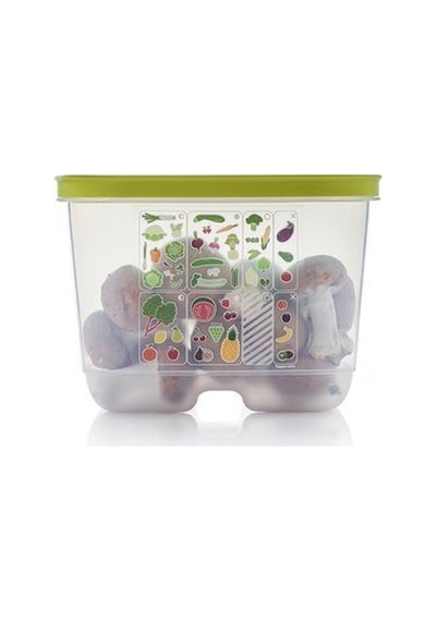Tupperware Sera 18 Saklama Kabı - Kare Çok Renkli