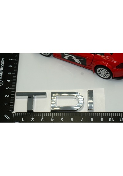 Dk Audi Tdi Yeni Nesil Bagaj Krom Abs 3m 3d Yazı Logo Amblem
